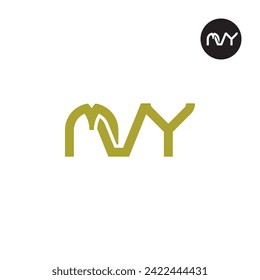 Letter MVY Monogram Logo Design