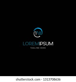 Letter MW Human Community Abstract Creative Modern Business Logo