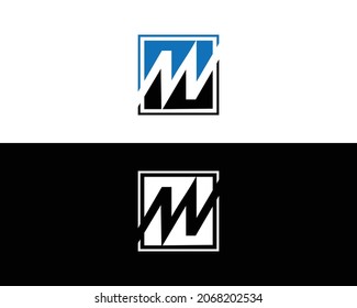Letter MW And WM Logo Template Design Vector.