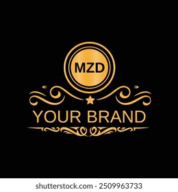 Letter MZD Logo Design Template Vektor für Unternehmen