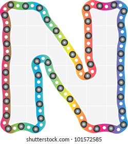 letter n