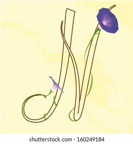 Letter N