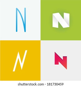 Letter N