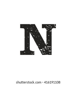 letter N