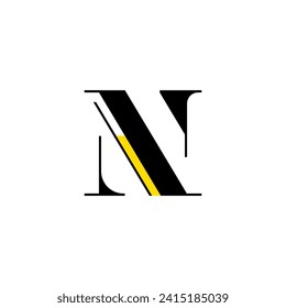 Letter n, beautiful elegant alphabet antique font, classic lettering perfect for wedding invitations or fashion or logo brand design, vector illustration 10EPS