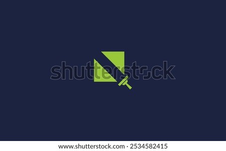 letter n with cleaner logo icon design vector design template inspiration