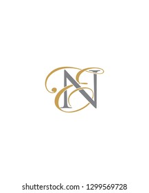 Letter N And E Logo Icon 001