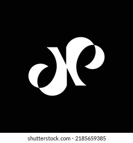 Diseño de logotipo geométrico de la letra N