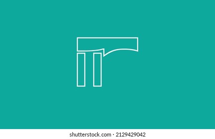 Letter N icon design with square outline. Creative modern letters icon, Premium vector illustration.