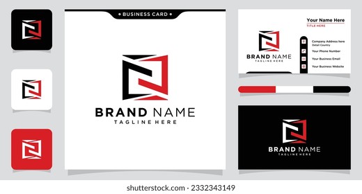 Letter N Icon Vector Logo Template Illustration Design.