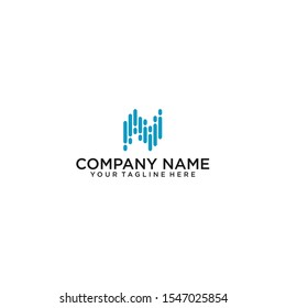 Letter N Initial Logo Icon Design Template Elements