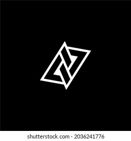 letter N initial logo suitable for bussines or coorporation logo