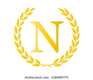 Plantilla de logotipo inicial de marca lujosa