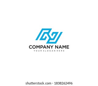 Letter N Line Logo Design Linear Stock Vector (Royalty Free) 1838262496 ...