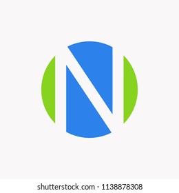 letter n logo