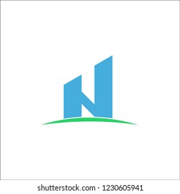 letter n logo