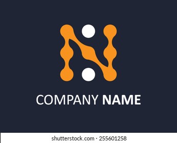 Letter N logo