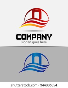 Letter N logo
