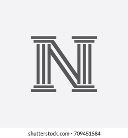 letter N logo