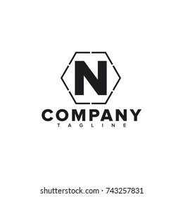 Letter N Logo