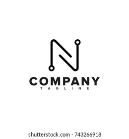 Letter N Logo