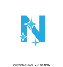 Letter N logo, N logo, AI logo set, modern and minimal design, tech-inspired, colorful icons and symbols, suitable for artificial intelligence, innovation, branding, startups, and digital identity.