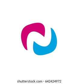 Letter N logo concept
