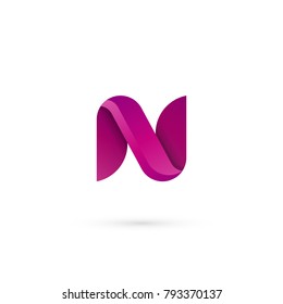 Letter N logo concept