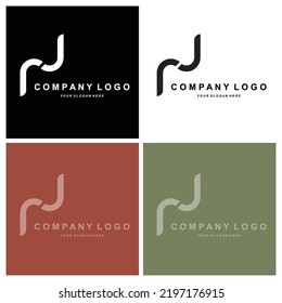 letter N logo corporate brand design, vector font illustration