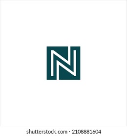 letter n n logo creative vector template