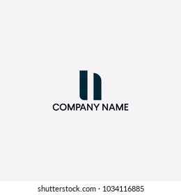 Letter N logo design