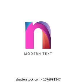 letter n logo design