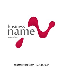 Letter N logo design
