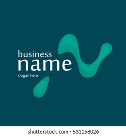 Letter N logo design