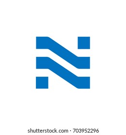 Letter N logo design