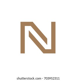 Letter N logo design