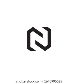 Letter N logo design concept.