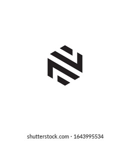 Letter N logo design concept.