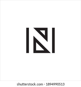 Letter N logo design concept.