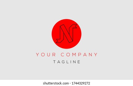 Letter N Logo Design, Creative Modern Icon N