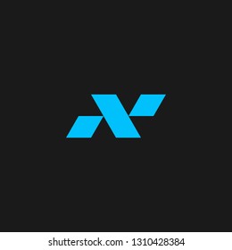 Letter N Logo Design Template
