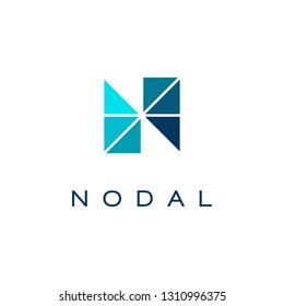 Letter N Logo design Template
