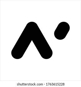 Letter N logo design template elements. Initials  N  logo icon vector 