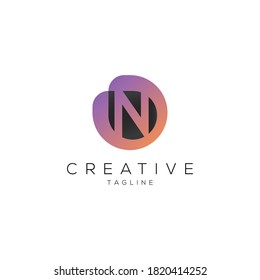 Letter N logo design template, Creative New Style Alphabet N letter Symbol for any kinds of Corporate Business Identity