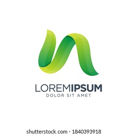 Letter N Logo Design Template