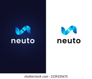 Buchstabe auf Logo-Design-Vorlage