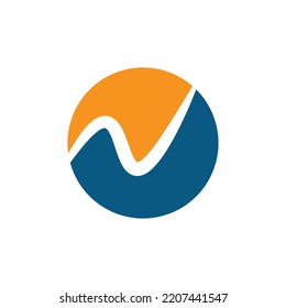 Letter N Logo Design Template