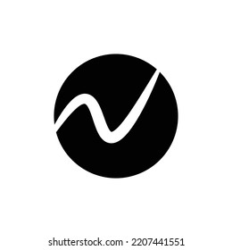 Letter N Logo Design Template