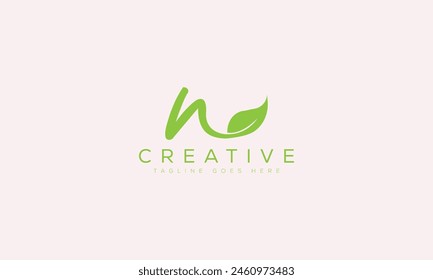 Letter N logo design template vector illustration