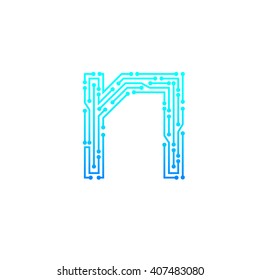 letter n logo design template logotype